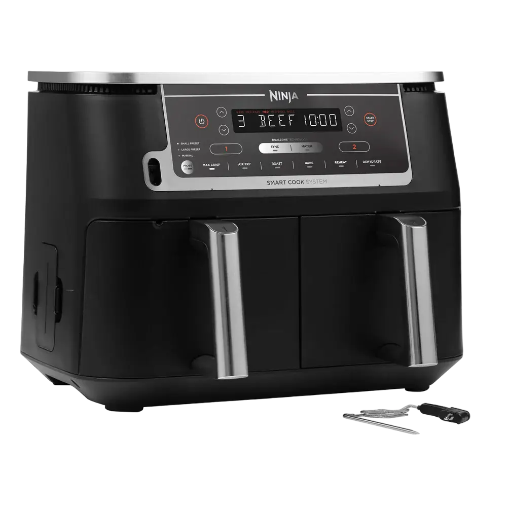 Friteuză cu aer cald Ninja Foodi MAX Dual Zone Negru