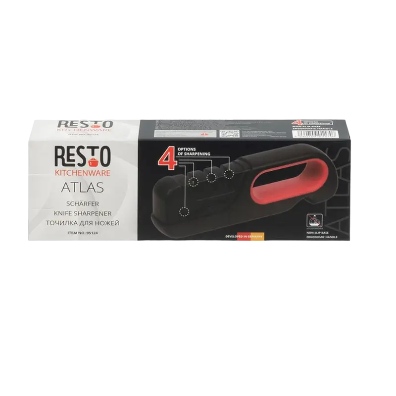 Ascutițor cuțite RESTO 95124 Negru
