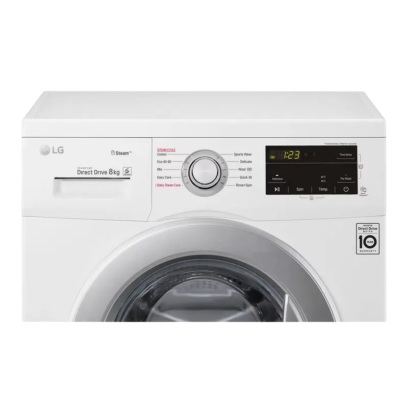 Mașină de spălat LG F4J3TS4WE Alb