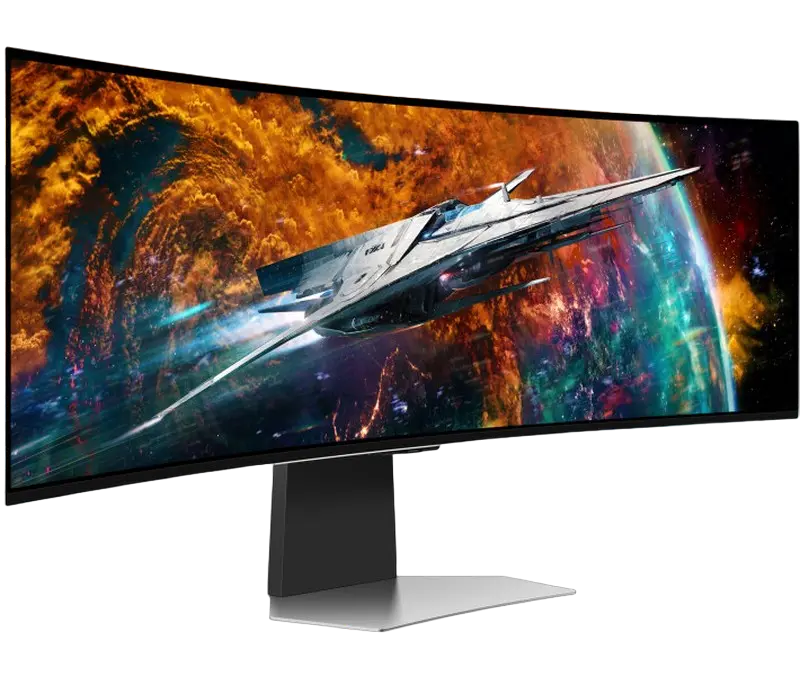 Игровой монитор Samsung Odyssey G95SC Серебристый