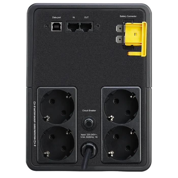 Источник бесперебойного питания APC BX1600MI Черный