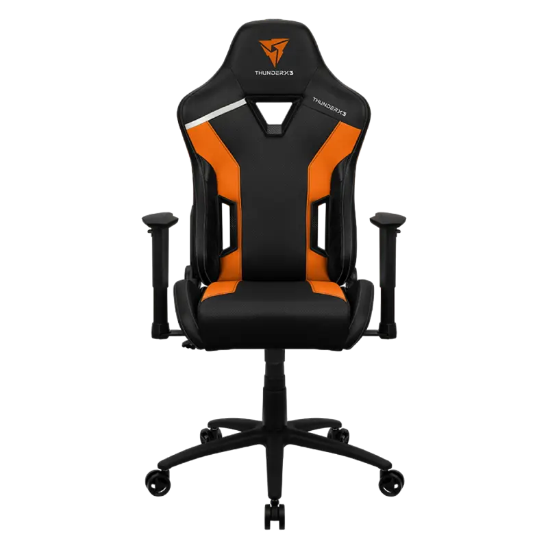 Scaun Gaming ThunderX3 TC3 PU Piele Negru/Portocaliu
