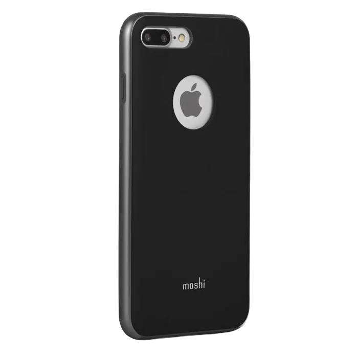 Husă QUMO Apple iPhone 8 plus/7 plus Napa Napa Negru