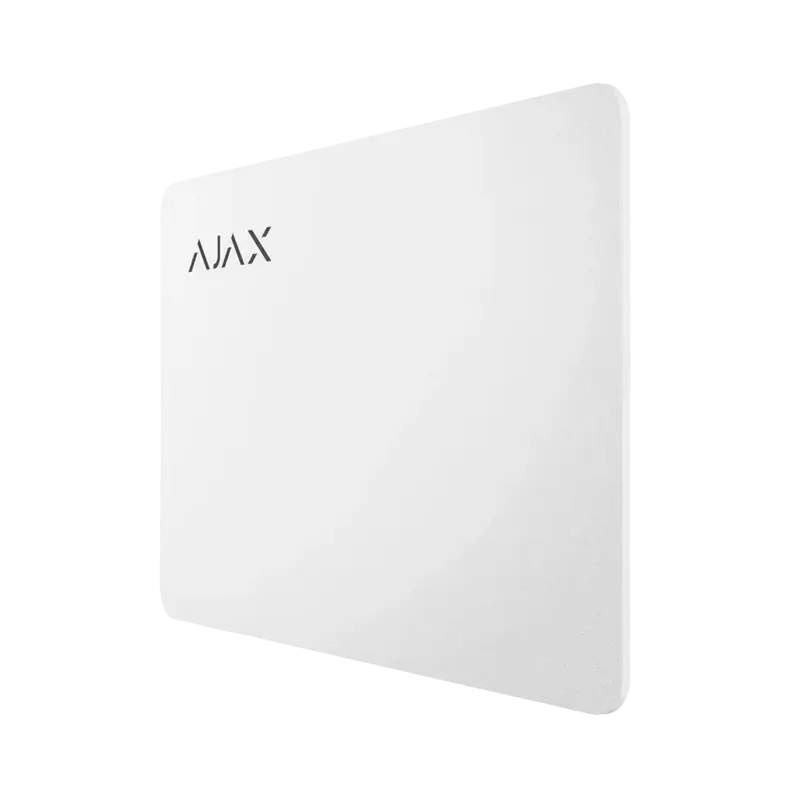 Защищенная бесконтактная карта Ajax Pass Белый