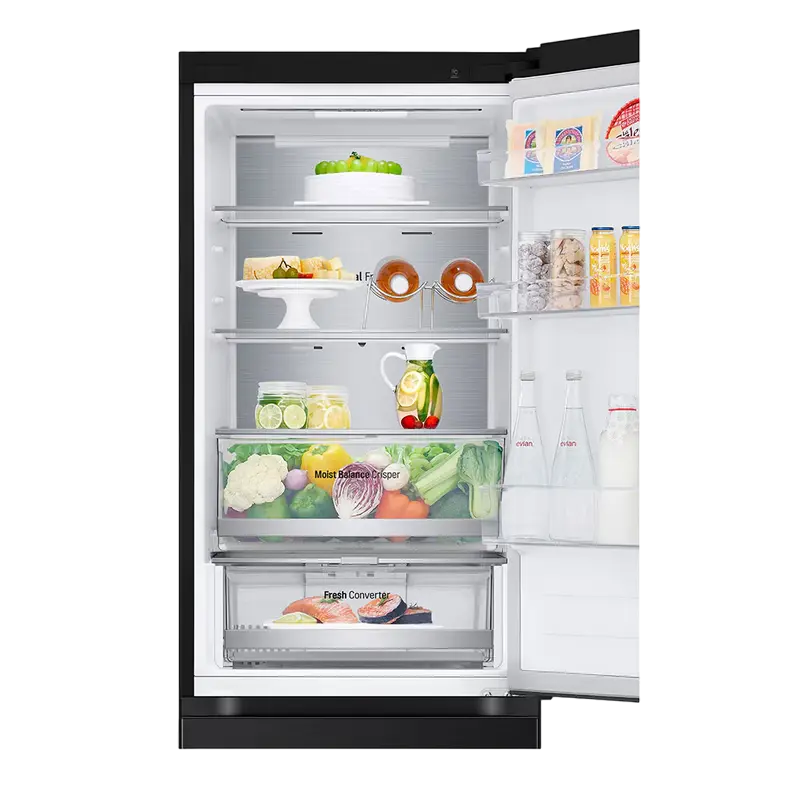 Холодильник LG GBV5150DEP Чёрный