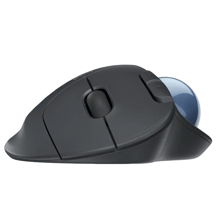 Беcпроводная мышь Logitech M575 Беспроводное Графитовый