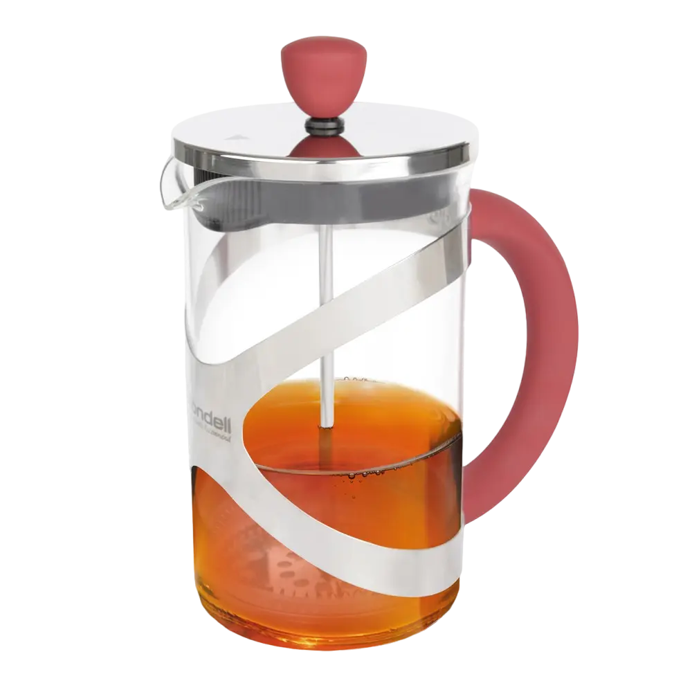 Френч-пресс Rondell RDS-935 Crystal Red Красный