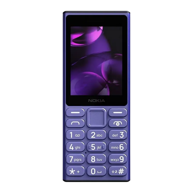 Мобильный телефон Кнопочный Nokia 110 4G (2024) Темно-синий