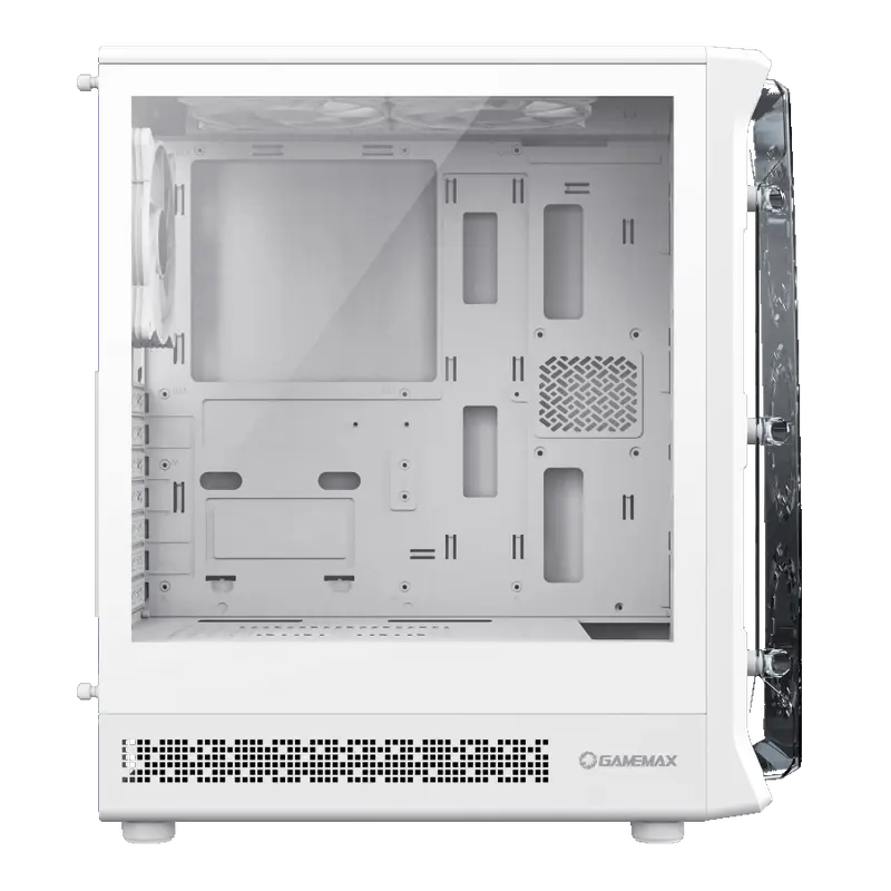 Компьютерный корпус Gamemax STARLIGHT 2 AW Midi-Tower Белый