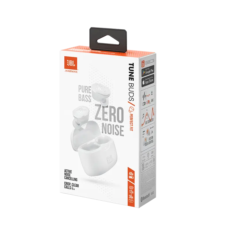 Căști JBL. Tune Buds Alb