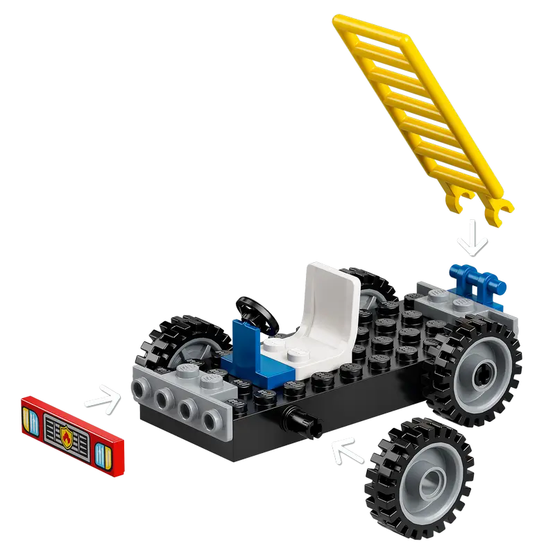 Конструктор LEGO Mickey & Friends Fire Truck & Station Красный
