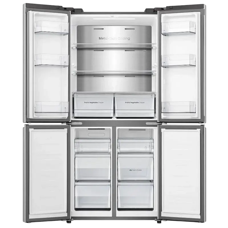 Холодильник Hisense RQ5P470SAIE Нержавеющая сталь