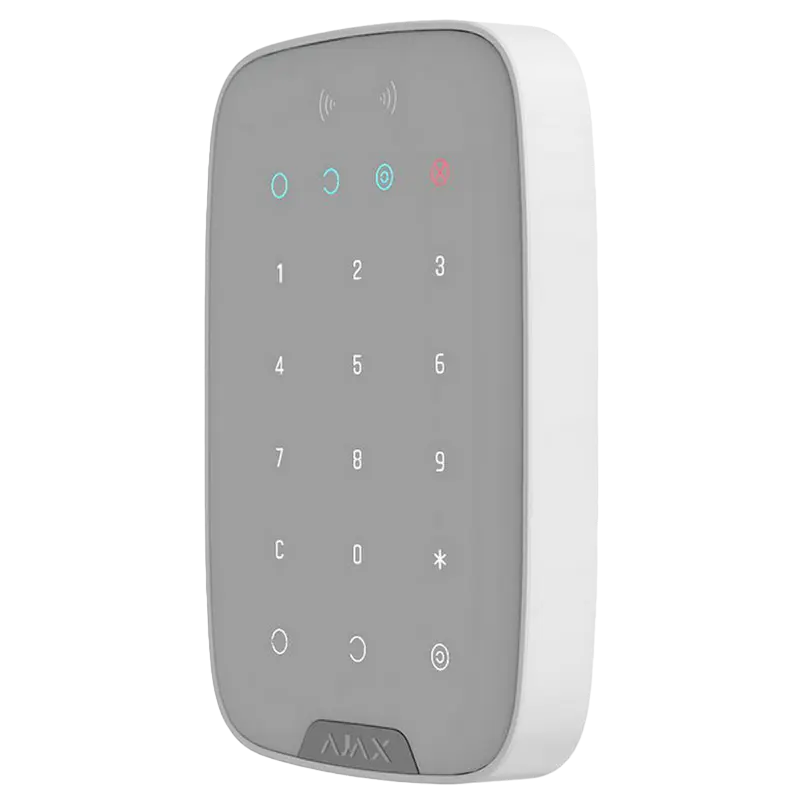 Беспроводная сенсорная клавиатура Ajax KeyPad Белый