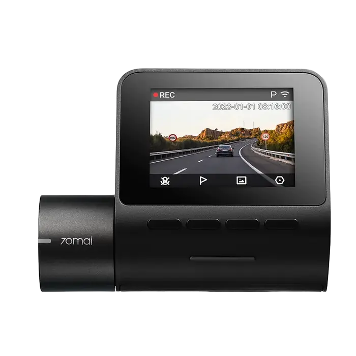 Комплект видеорегистраторов передней и задней панели автомобиля 70mai A200 + Rear Cam Черный