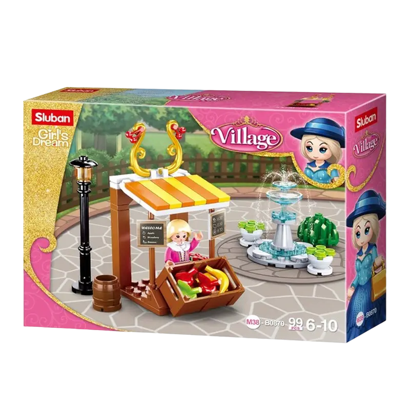 Конструктор Sluban Girls Dream - Fruit Store Разноцветный