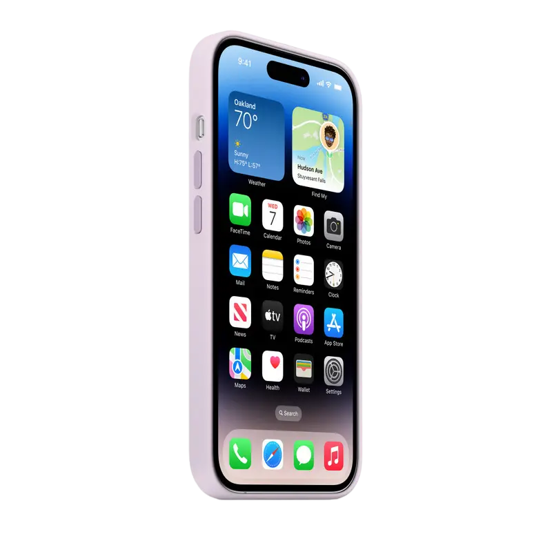 Чехол Apple iPhone 14 Pro Silicone Case MagSafe A2912 Сиреневый