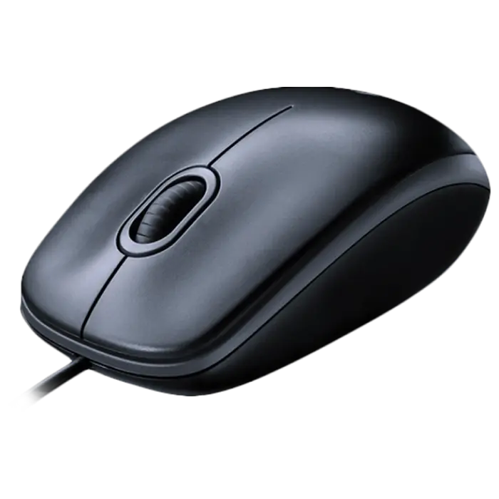 Мышь Logitech M100 Проводное Чёрный