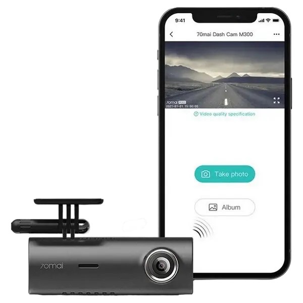Видеорегистратор переднего вида 70mai M300 Серый