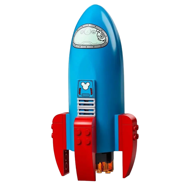 Конструктор LEGO Mickey Mouse & Minnie Mouse's Space Rocket Разноцветный