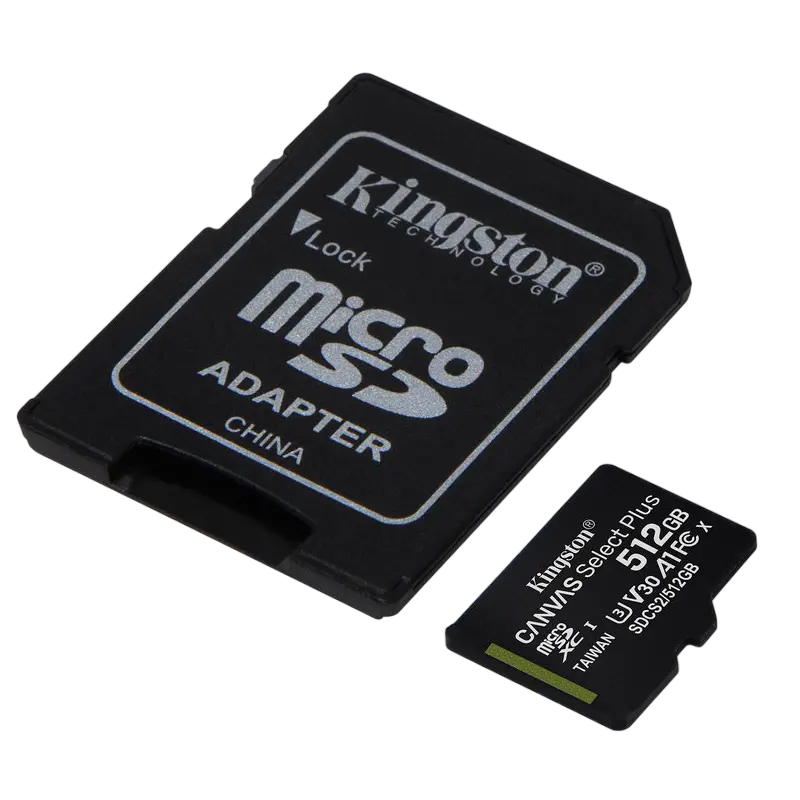 Card de Memorie Kingston Canvas Select Plus 512GB
