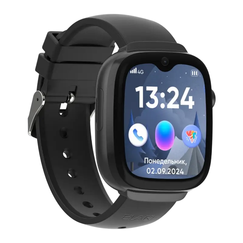 Детские часы Elari KidGram Watch Чёрный