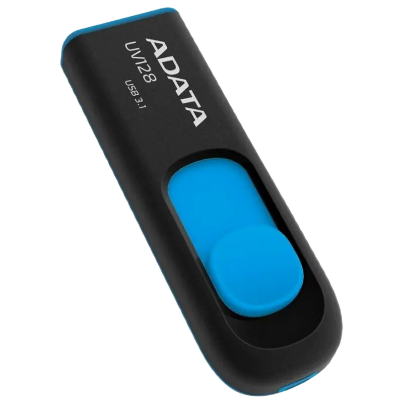 USB Flash накопитель ADATA UV128 16ГБ Черный/Синий