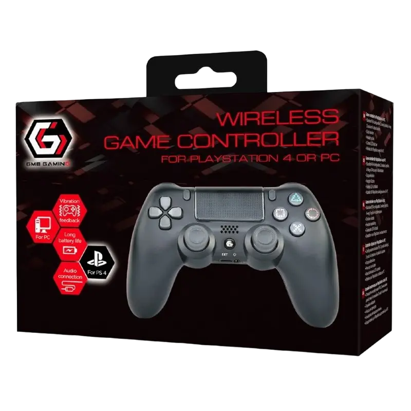 Геймпад Gembird JPD-PS4BT-02 Чёрный