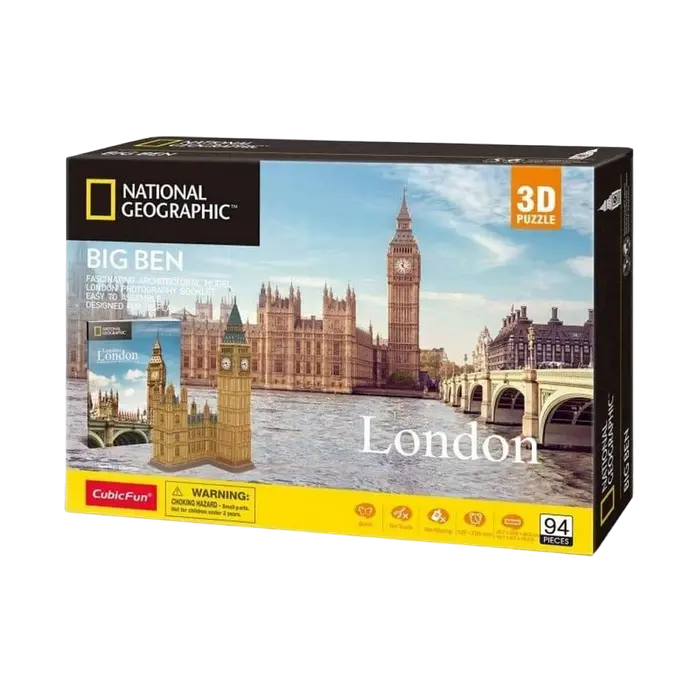 Puzzle 3D CubicFun Big Ben Maro