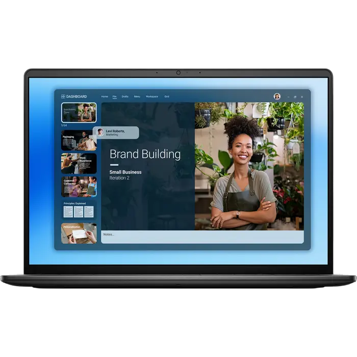 Laptop Business DELL 16 DC16250 Carbon Black