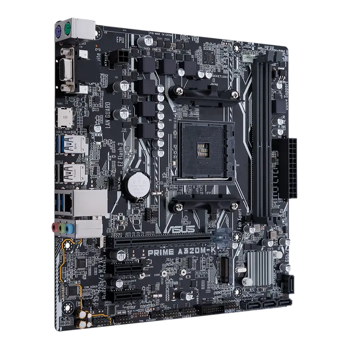 Placă de bază ASUS PRIME A320M-K AM4 Micro-ATX