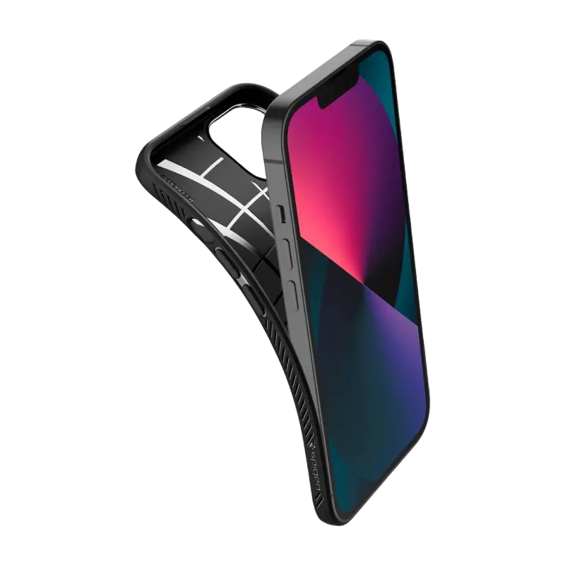 Husă Spigen Apple iPhone 13 Liquid Air Liquid Air Negru mat