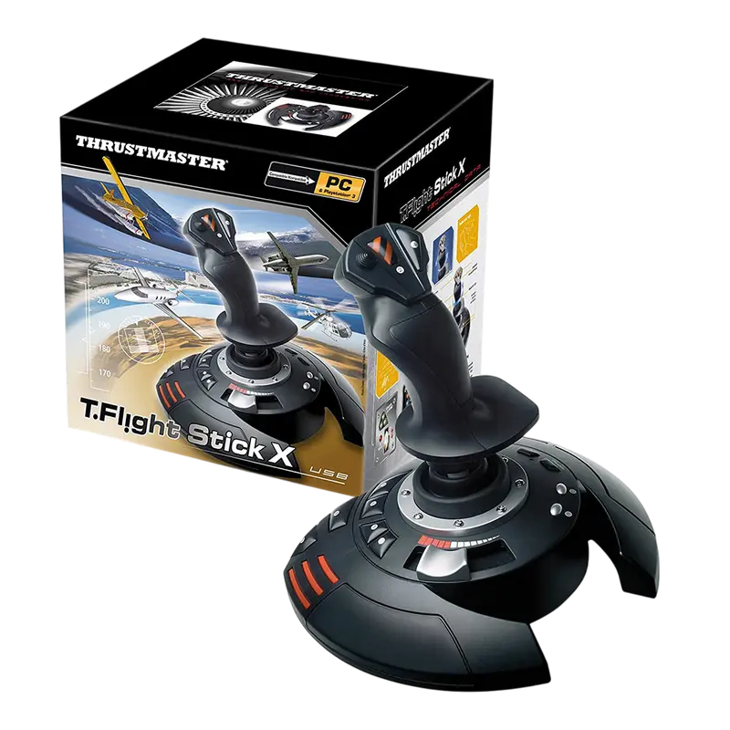 Игровой джойстик Thrustmaster T.Flight Stick X Чёрный