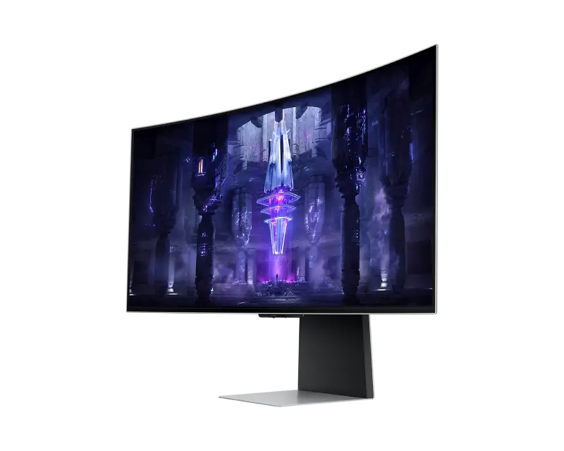 Игровой монитор Samsung Odyssey G8 S34BG850 Чёрный | Серебристый