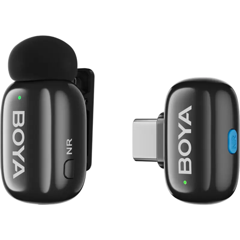 Портативный записывающий микрофон Boya Mini-14 Беспроводной Черный