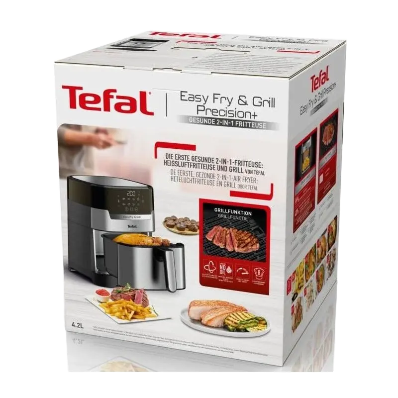 Мультипечь Tefal Easy Fry & Grill Digital Нержавеющая сталь