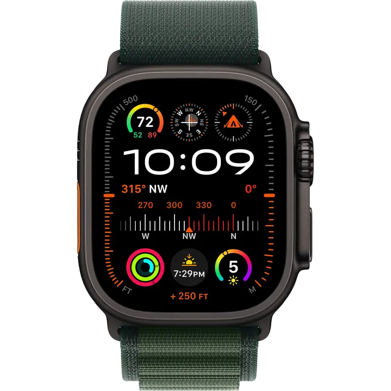 Ceas inteligent Apple Watch Ultra 2 Verde inchis