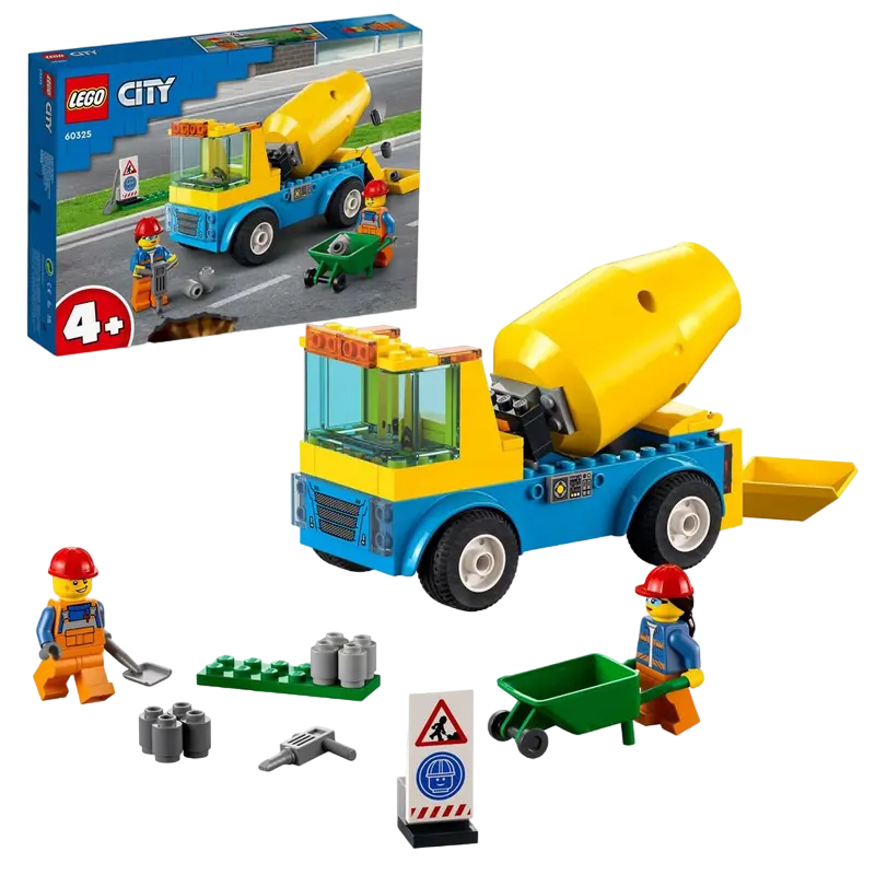 Constructor LEGO Cement Mixer Truck Multicolor
