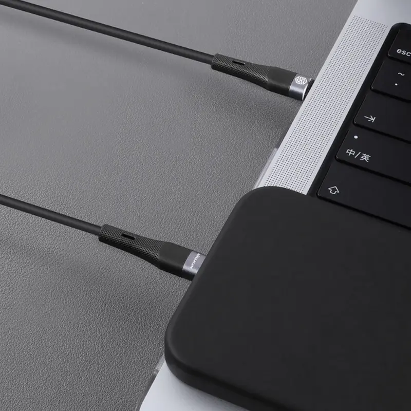 Cablu de încărcare Nillkin Type-C to Lightning Cable, Flowspeed Negru