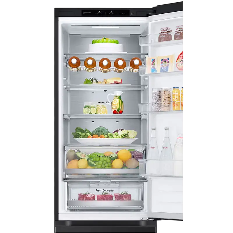 Холодильник LG GBV7280CEV Чёрный