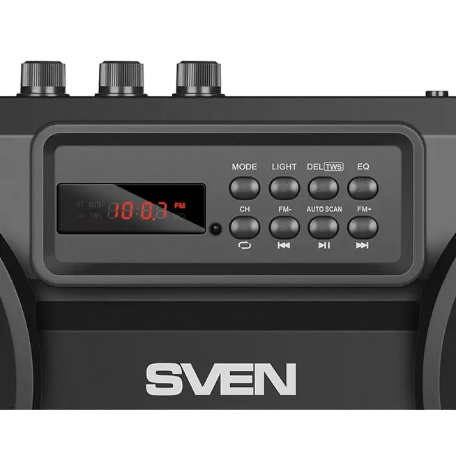 Портативная колонка SVEN PS-580 Чёрный