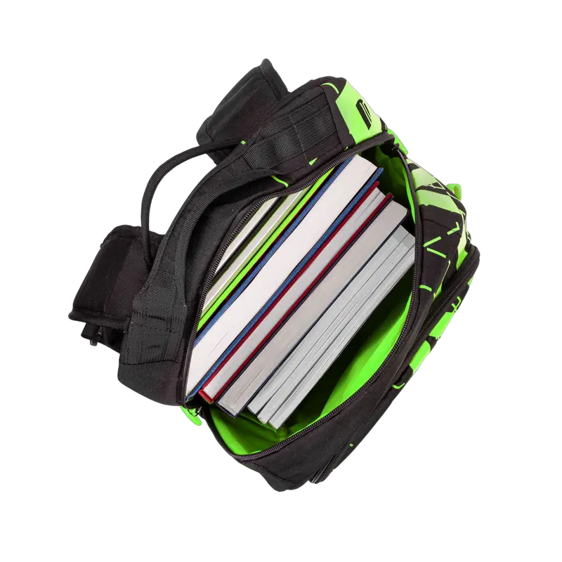 Повседневный рюкзак Rivacase Heide Чёрный/Лайм