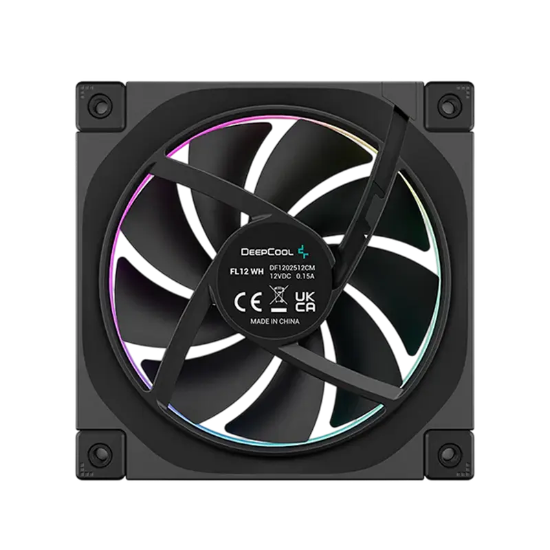 Вентилятор для ПК Deepcool FL12 SE 3in1 kit 120 мм Черный