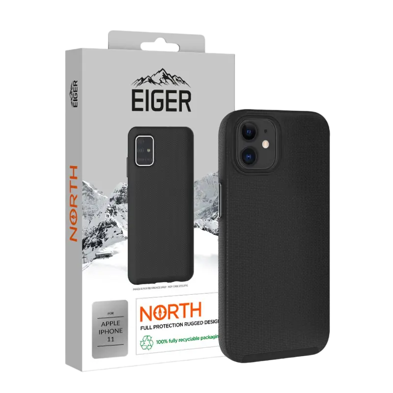 Husă Eiger Apple iPhone 11 North Case North Case Negru