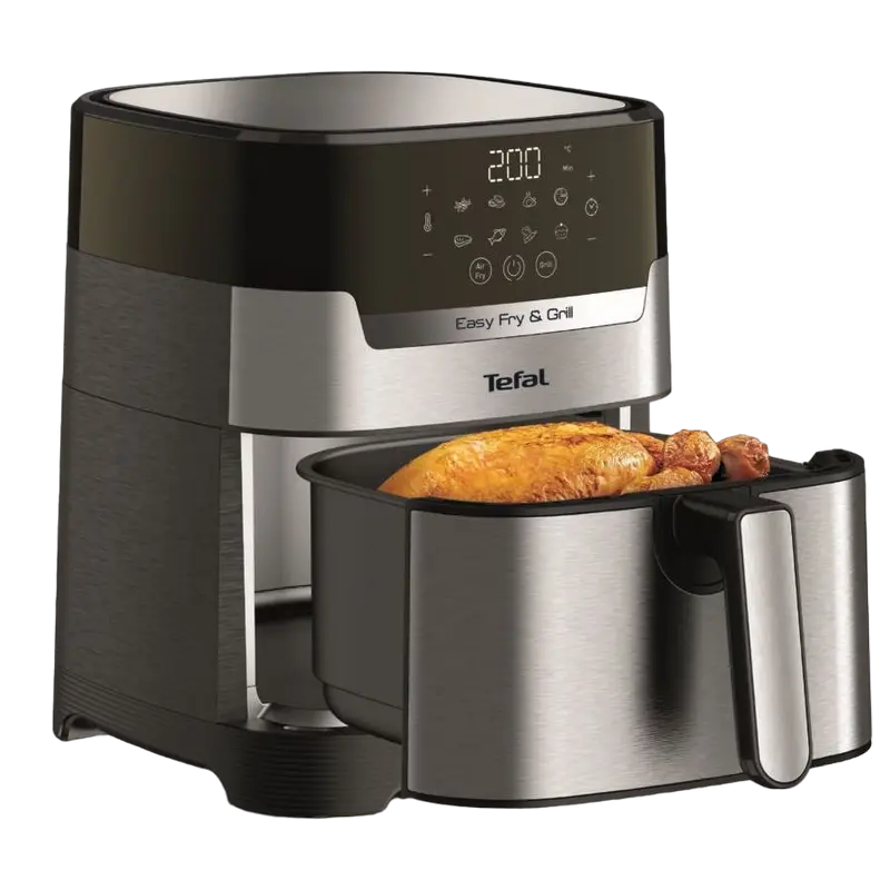 Мультипечь Tefal Easy Fry & Grill Digital Нержавеющая сталь