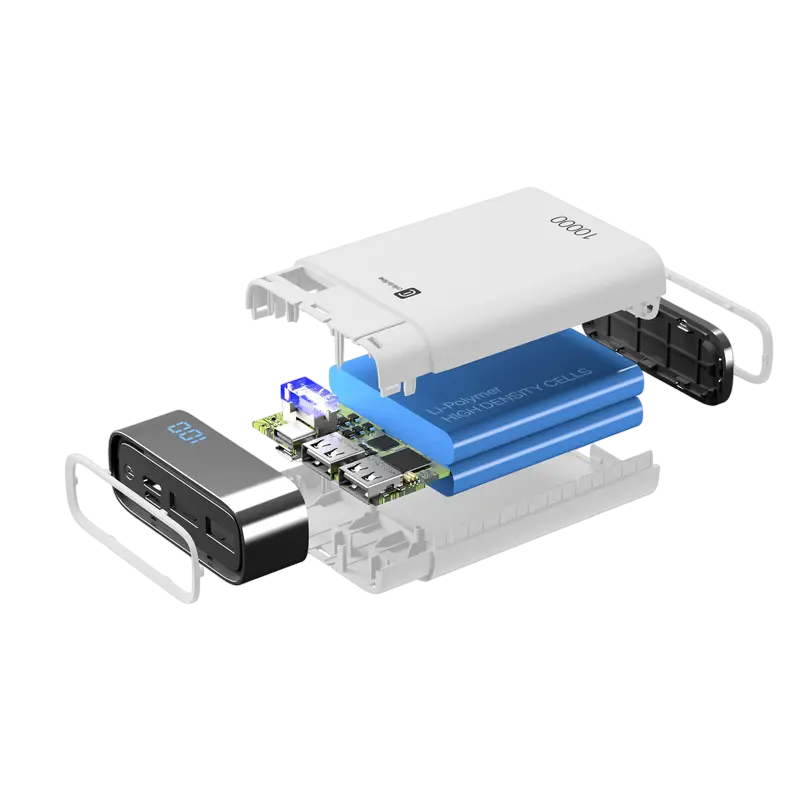 Acumulator extern Cellularline FreePower MANTA Alb