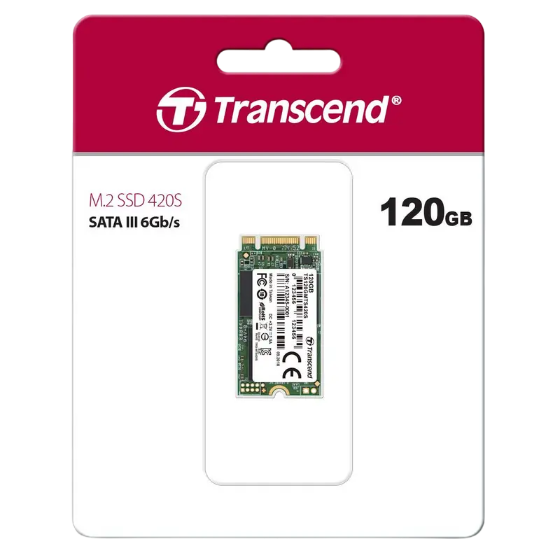 Накопитель SSD Transcend 420S 120GB