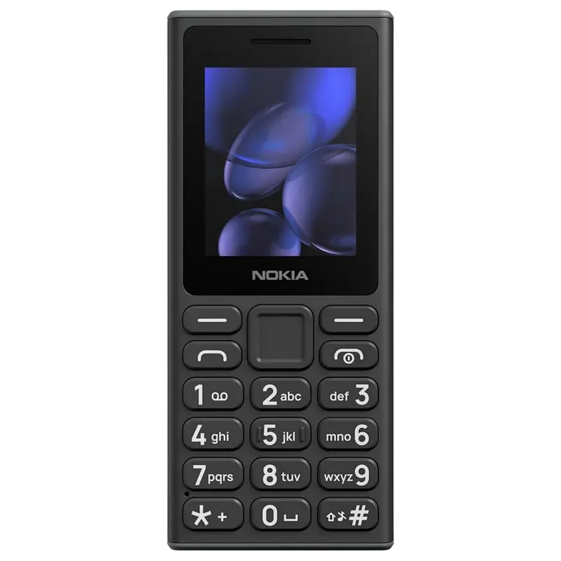 Мобильный телефон Кнопочный Nokia 105 (2024) Чёрный