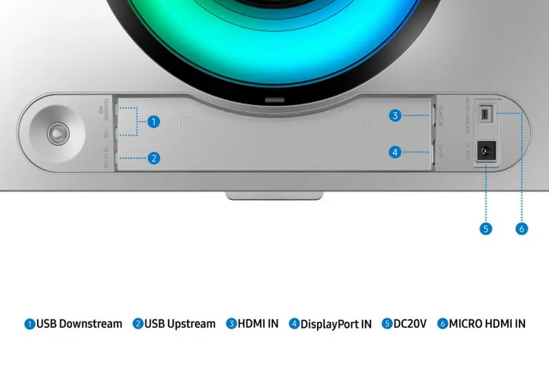 Игровой монитор Samsung Odyssey Neo G9 S49AG95 Серебристый