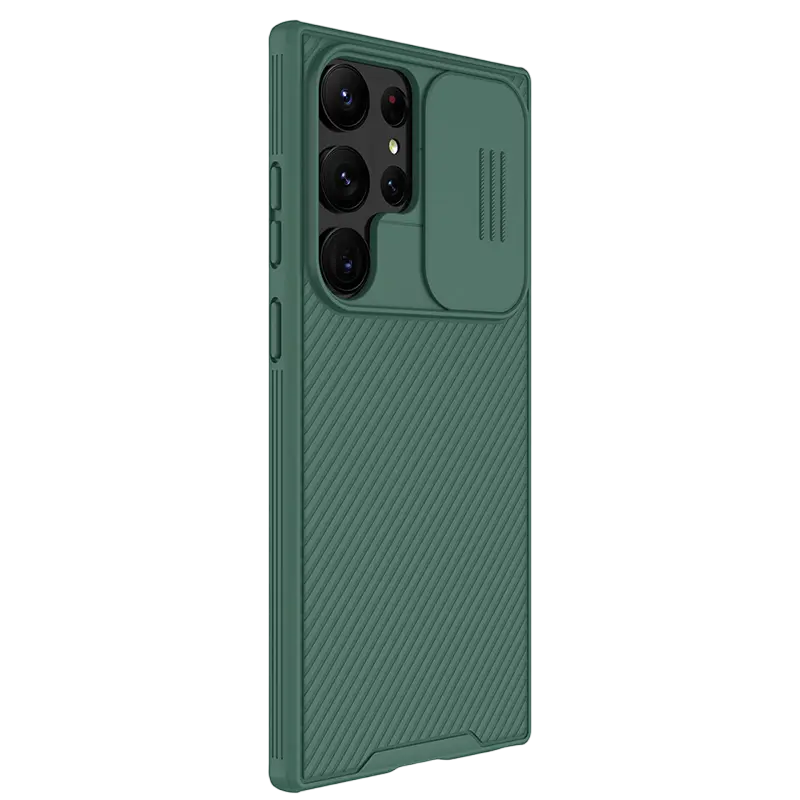Чехол Nillkin Samsung Galaxy S23 Ultra Textured Case S Camshield Pro Темно-зеленый