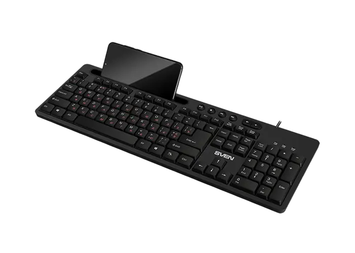 Клавиатура SVEN KB-S302 Мембрана Черный
